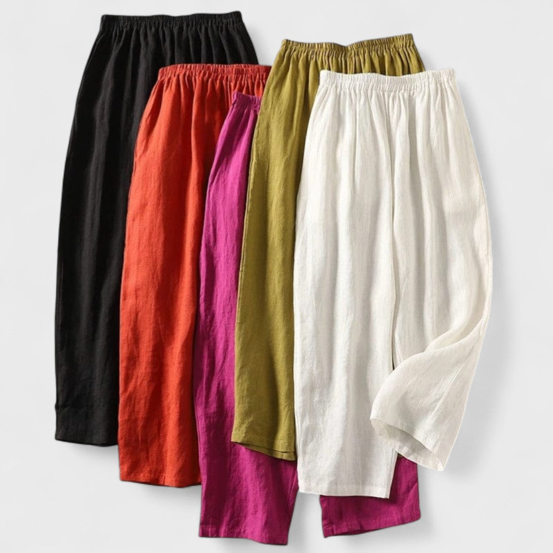 Pantalons en Lin Élégants