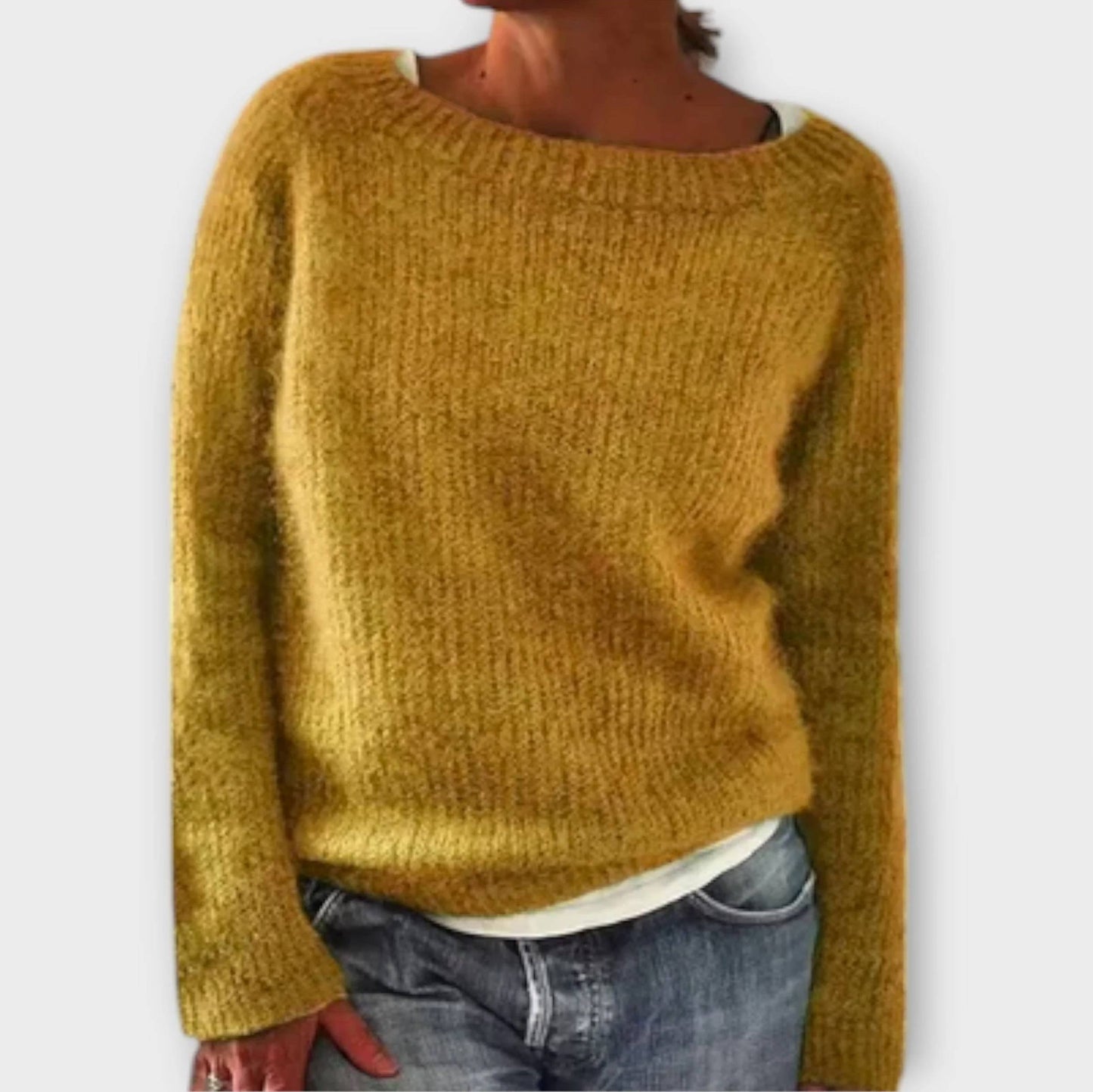 Pull en Maille Unie Régine