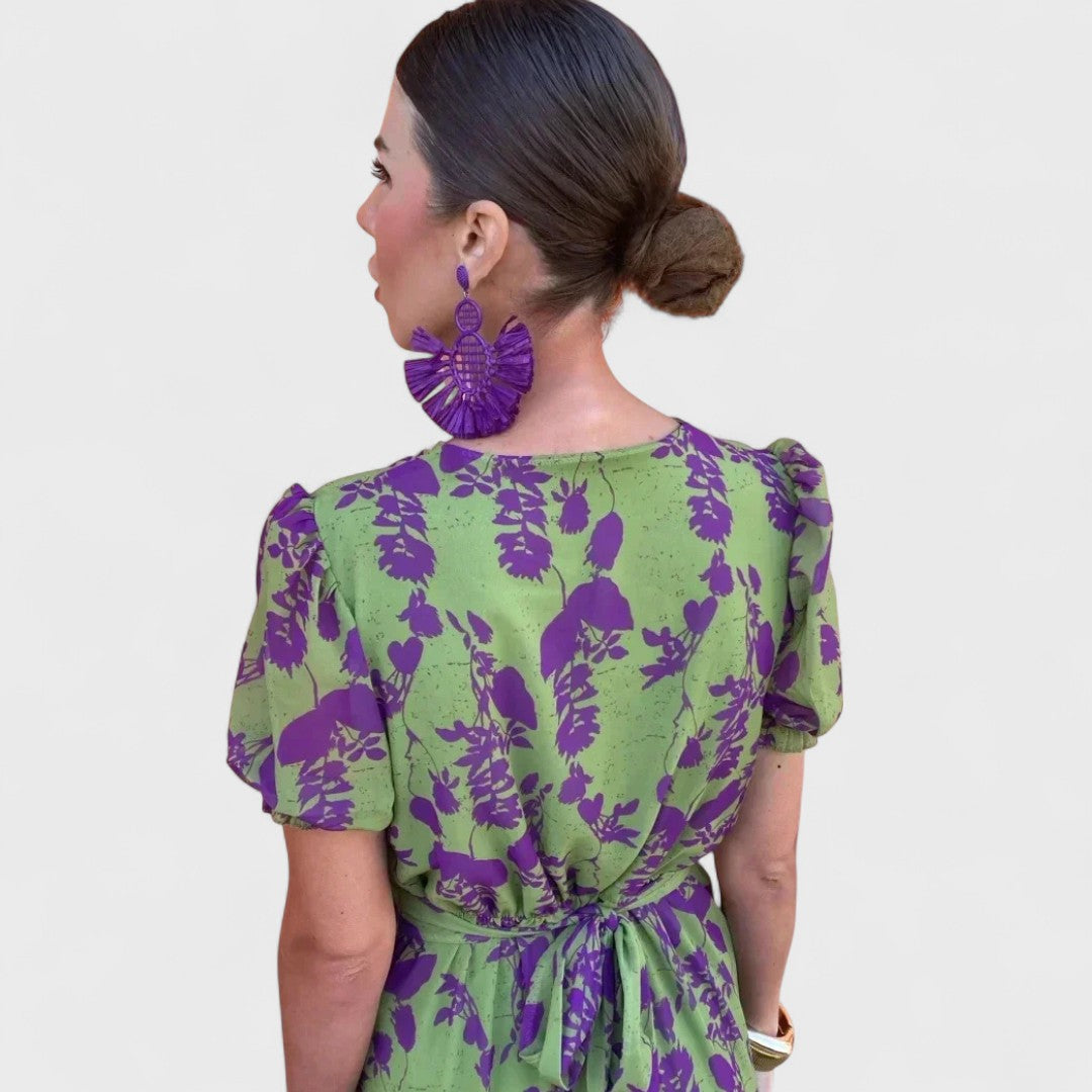 Robe Florale Élégante Valentine