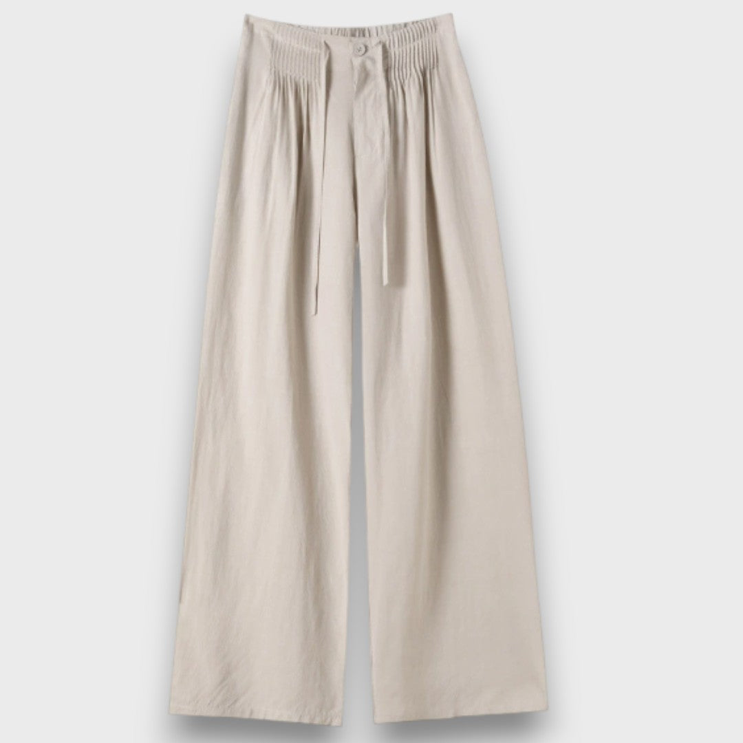 Pantalons Légers en Lin Arvena