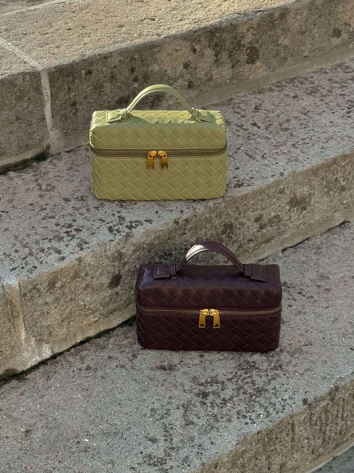 Juliette | Borsa Woven Strutturata Lucida