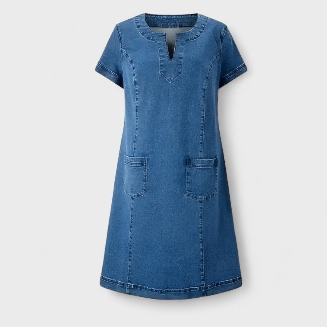 Julia – Abito in denim con tasche