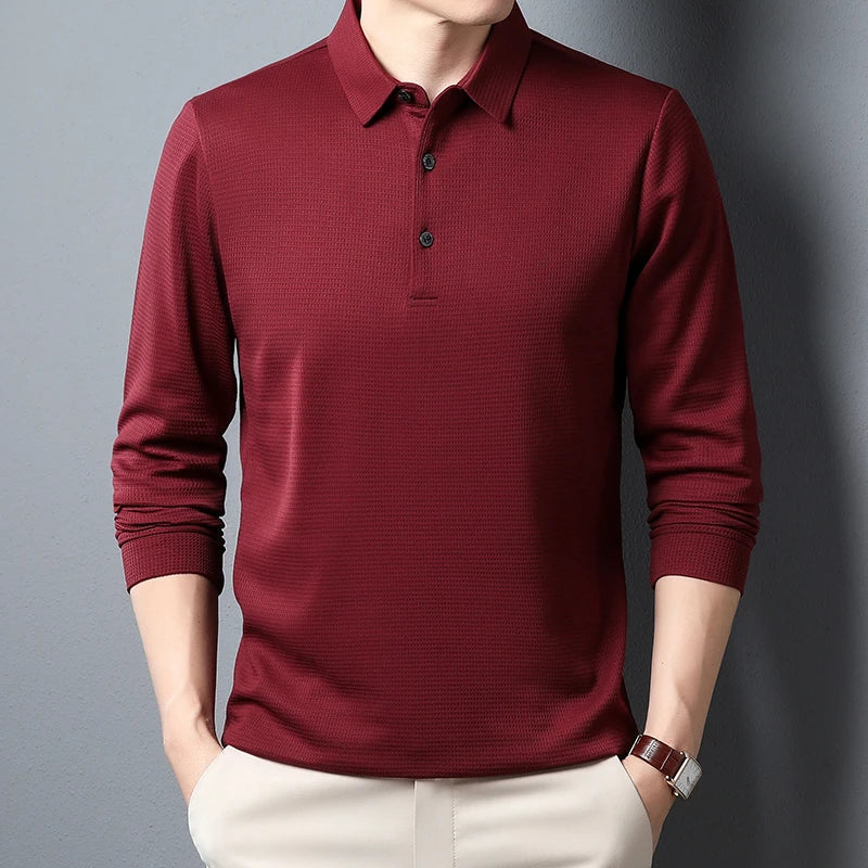 ALESSANDRO | POLO BUSINESS-CASUAL A MANICHE LUNGHE