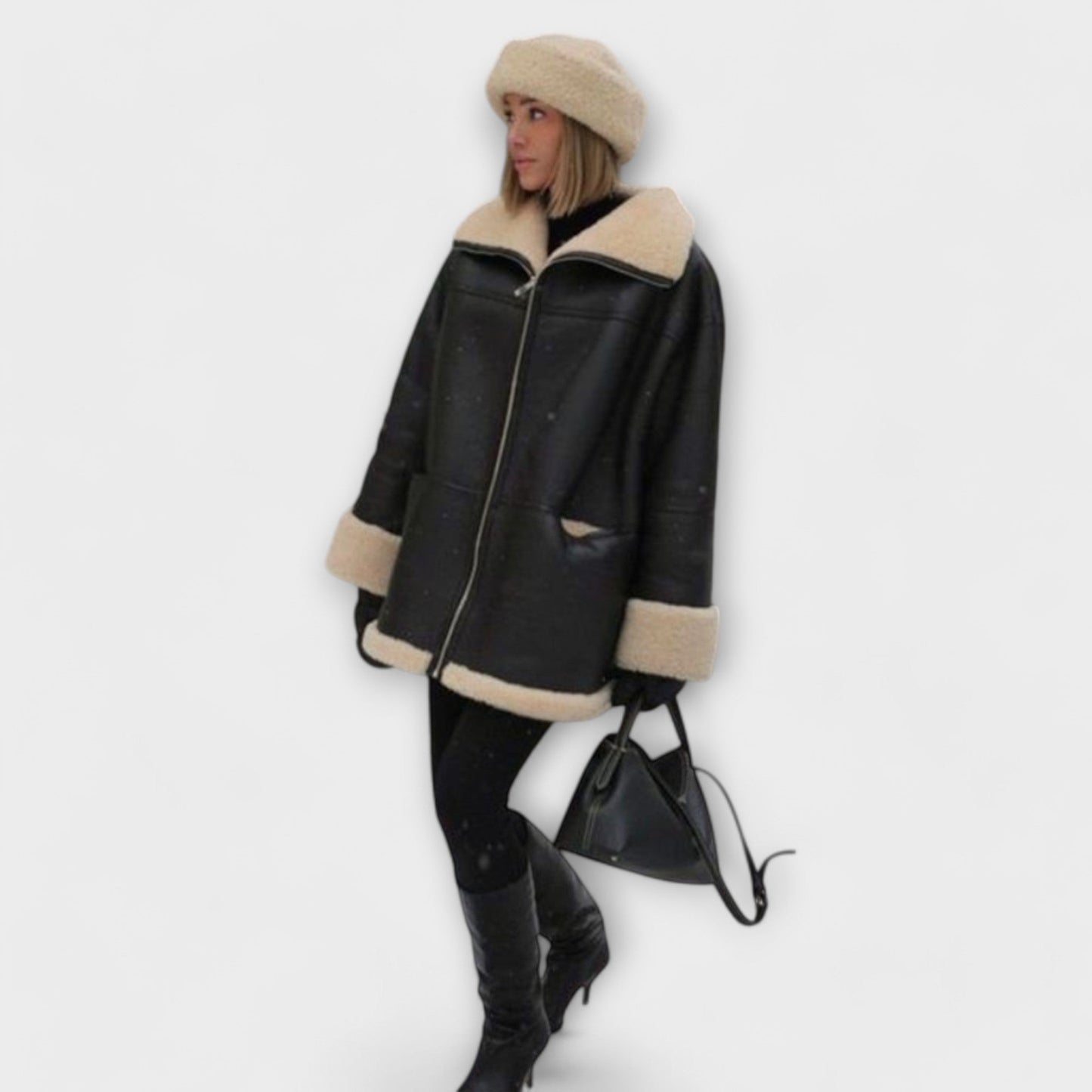 Veste en Cuir Élégante