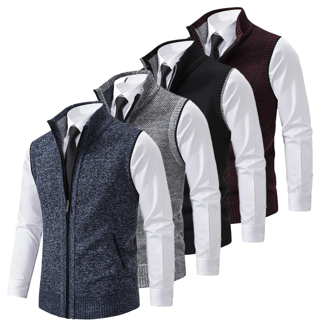 LUXSSE | GILET IN MAGLIA CLASSICO