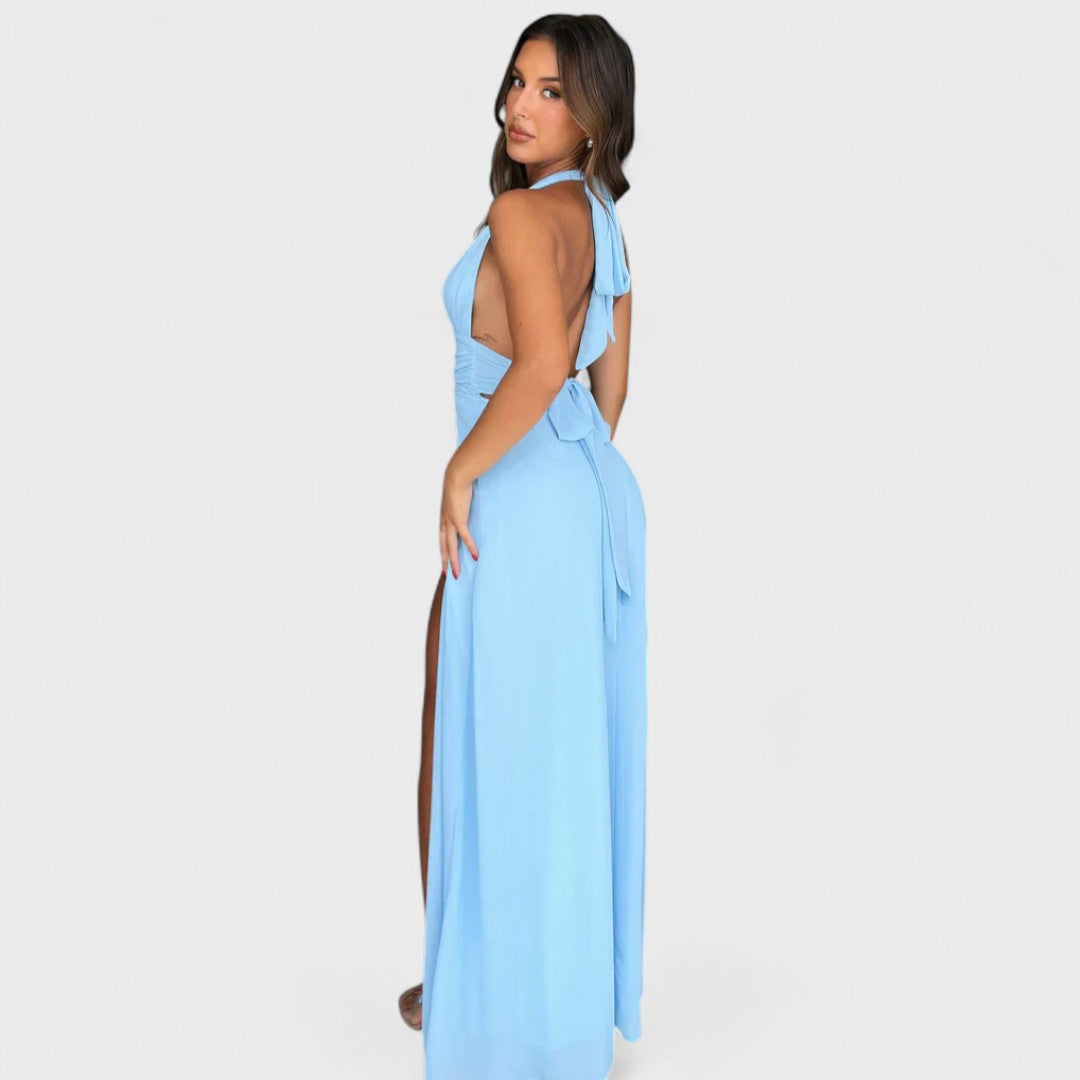 Robe Longue Été Silhouette Élégante