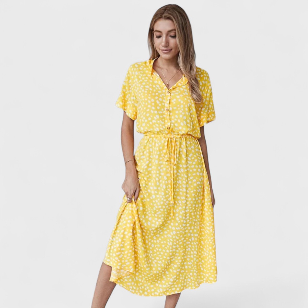 Robe d'été multicolore Élégante