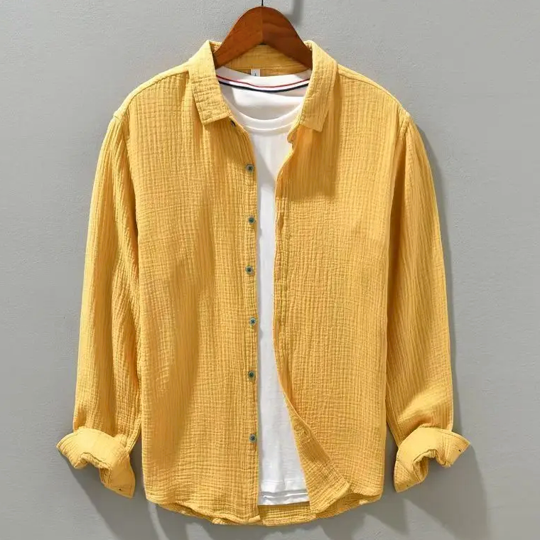 CAMICIA ELEGANTE IN COTONE MORBIDO COME SETA