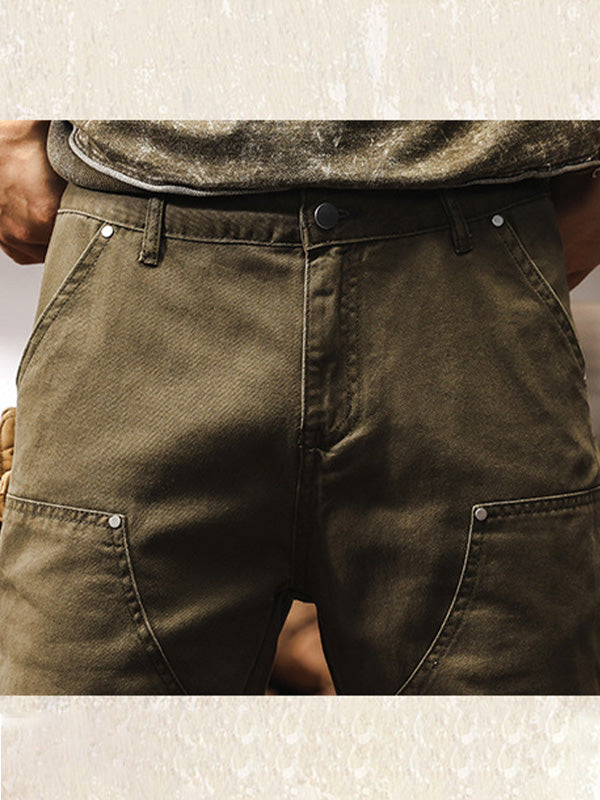 LUXSSE | PANTALONI IN COTONE UTILITY DA UOMO