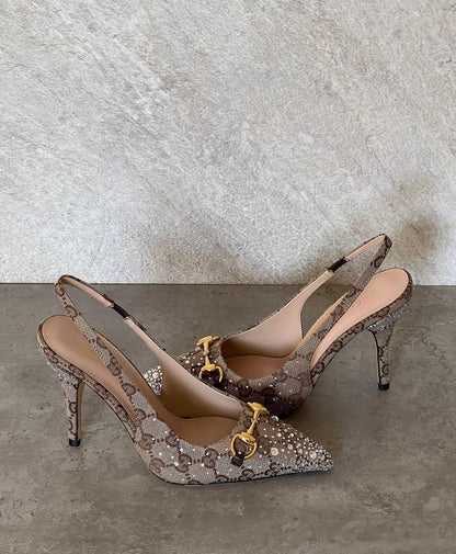 Slingbacks "Milano" — L'Éclat Strassé