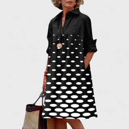 Yvonne - Abito midi di lusso dal design elegante