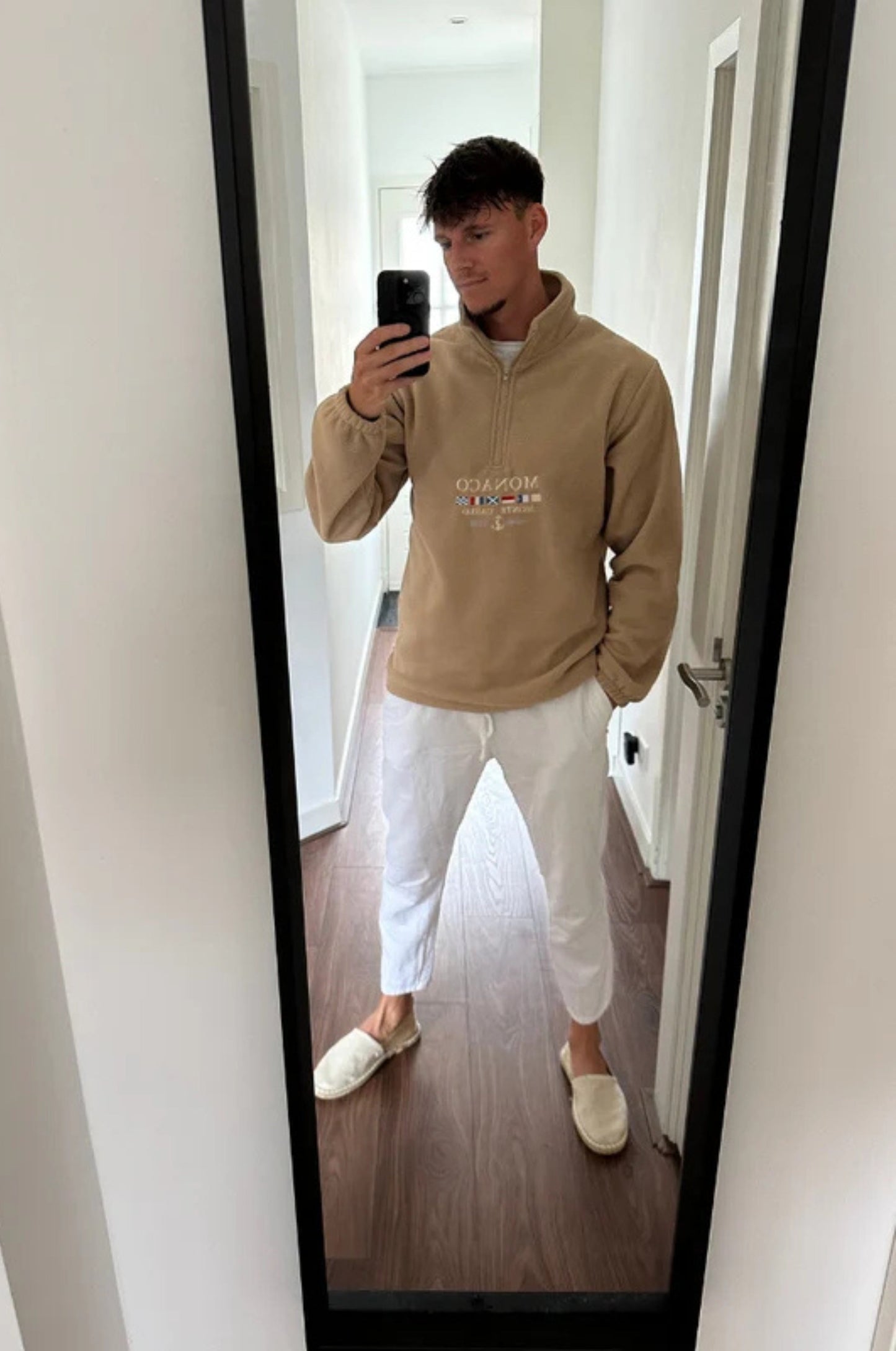 PULLOVER MONACO CON ZIP