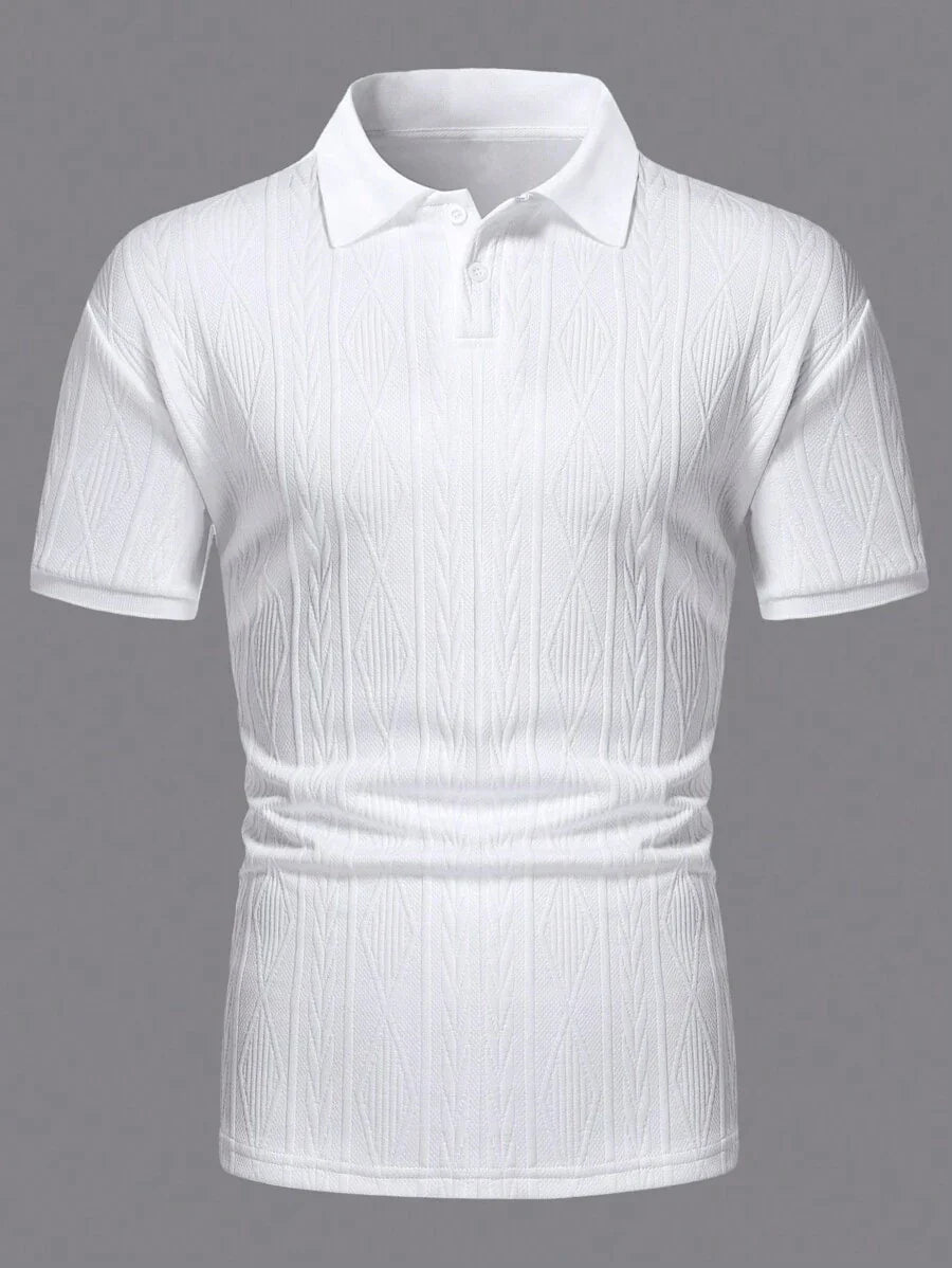 LUXSSE | POLO CASUAL ÉTÉ AVEC BOUTONS