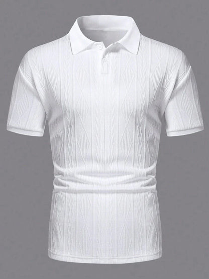 LUXSSE | POLO CASUAL ÉTÉ AVEC BOUTONS