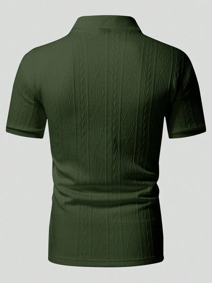 LUXSSE | POLO CASUAL ÉTÉ AVEC BOUTONS