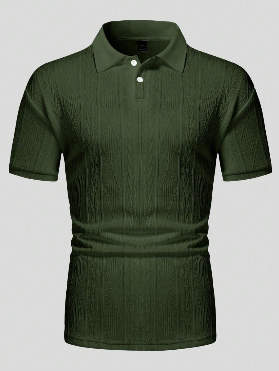 LUXSSE | POLO CASUAL ÉTÉ AVEC BOUTONS