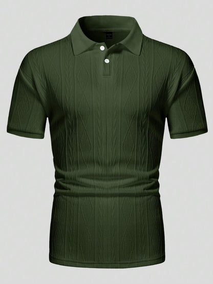 LUXSSE | POLO CASUAL ÉTÉ AVEC BOUTONS