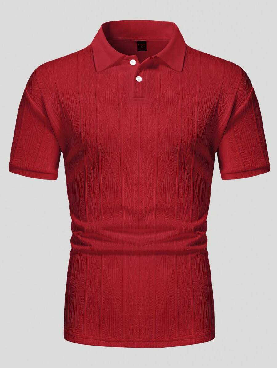 LUXSSE | POLO CASUAL ÉTÉ AVEC BOUTONS