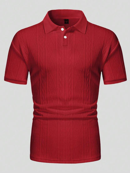 LUXSSE | POLO CASUAL ÉTÉ AVEC BOUTONS