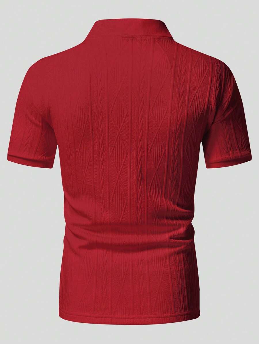 LUXSSE | POLO CASUAL ÉTÉ AVEC BOUTONS