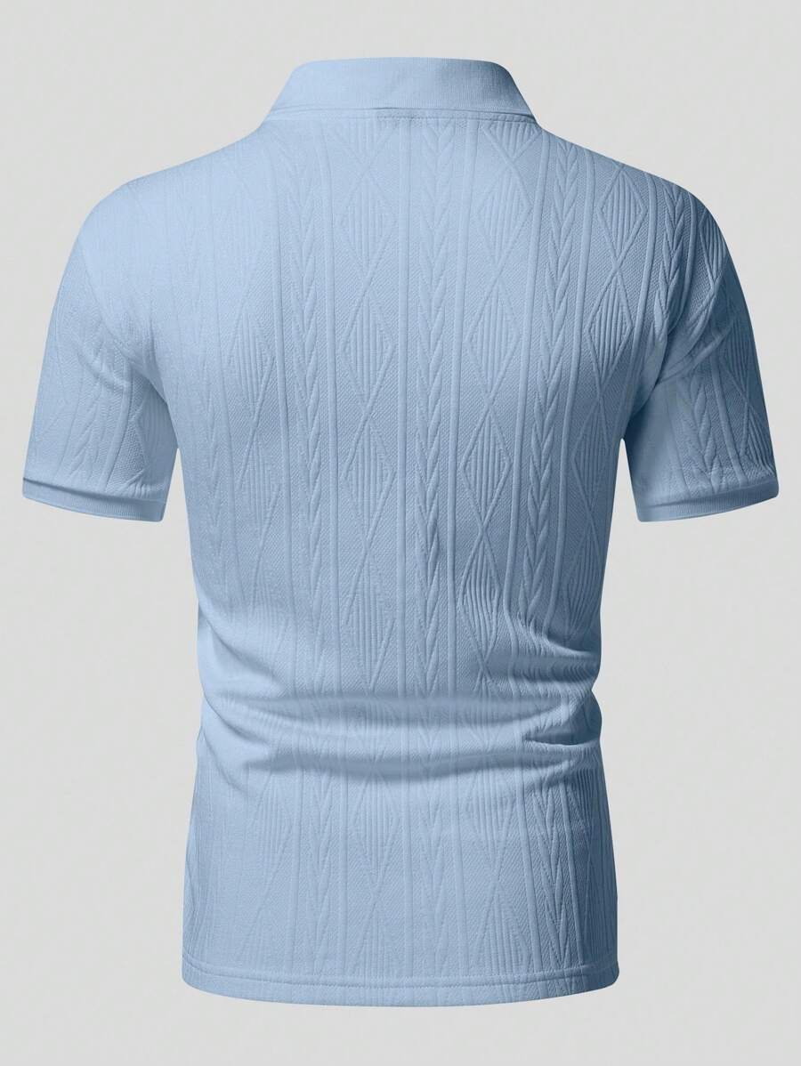 LUXSSE | POLO CASUAL ÉTÉ AVEC BOUTONS