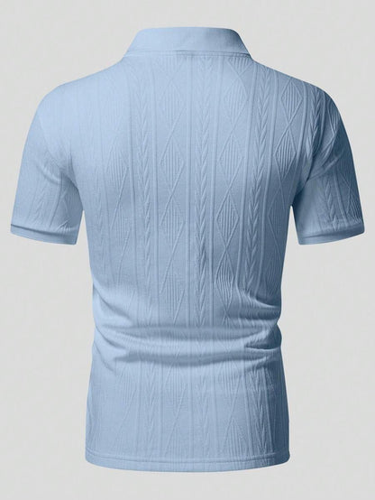 LUXSSE | POLO CASUAL ÉTÉ AVEC BOUTONS