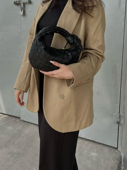 Sienna | Borsa Piccola con Manico Intrecciato