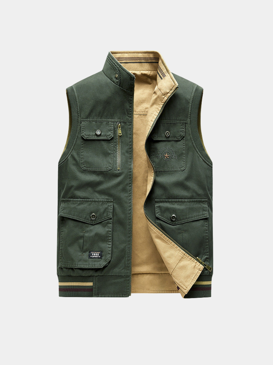 LUXSSE | GILET DA UOMO IN COTONE PREMIUM DI LUSSO