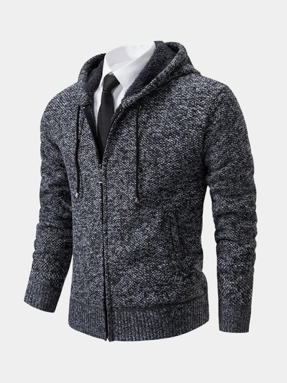 LUXSSE | CARDIGAN AVEC ZIP EN POLAIRE