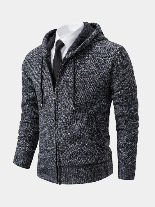 LUXSSE | CARDIGAN AVEC ZIP EN POLAIRE