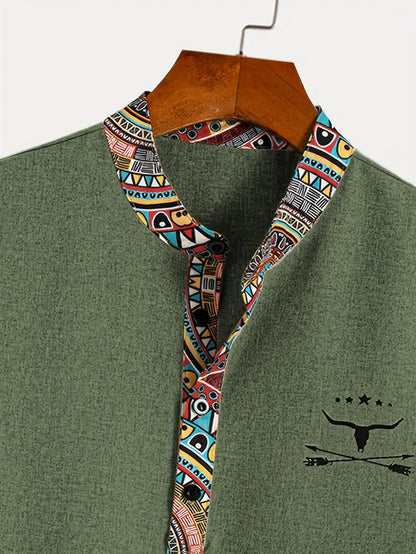 SALVATORE | CAMICIA ELEGANTE A MANICHE CORTE