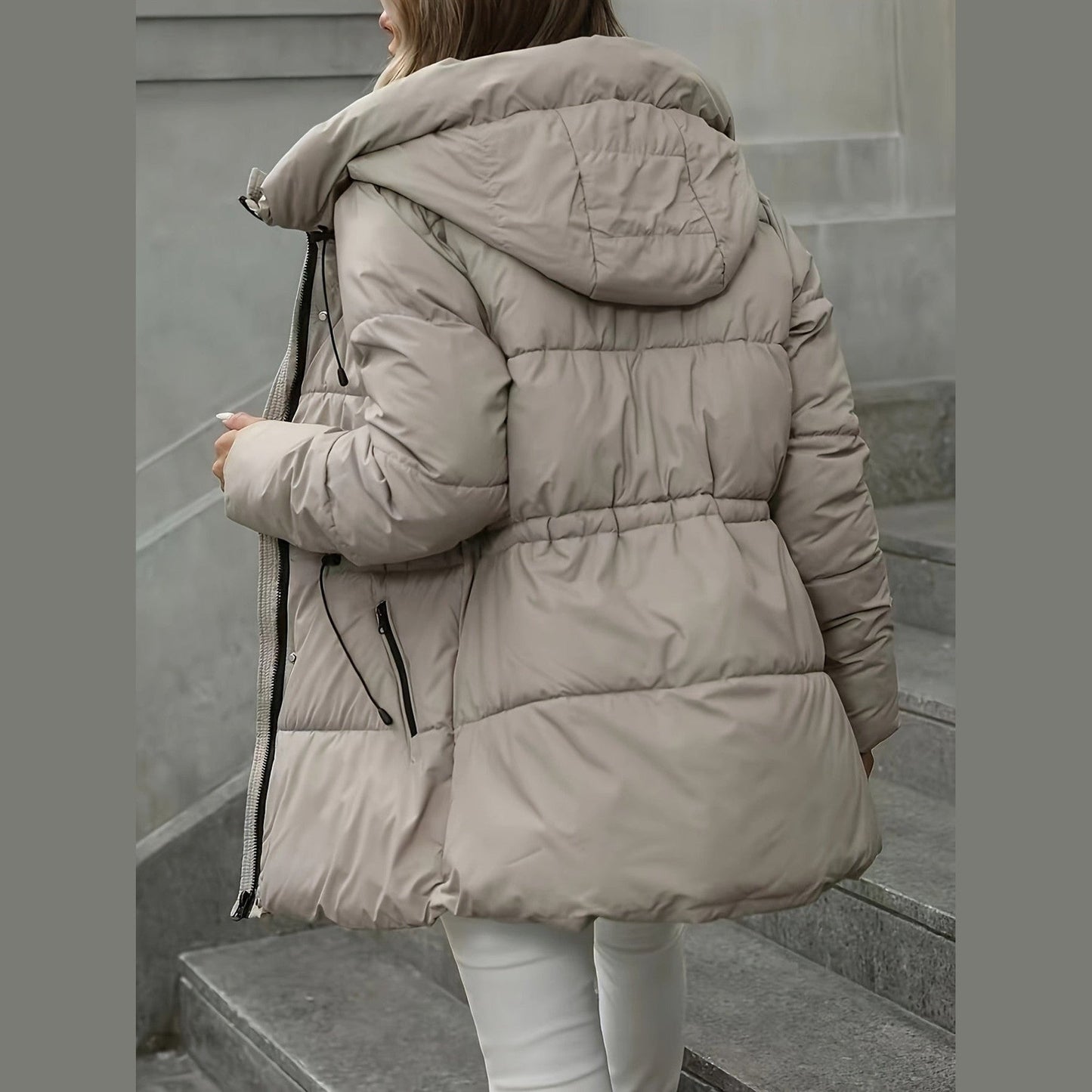 The GlacierShield Long Puffer