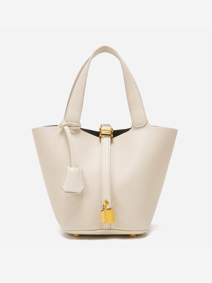 Glaiza | Borsa a Secchiello Gold-Lock Elegante