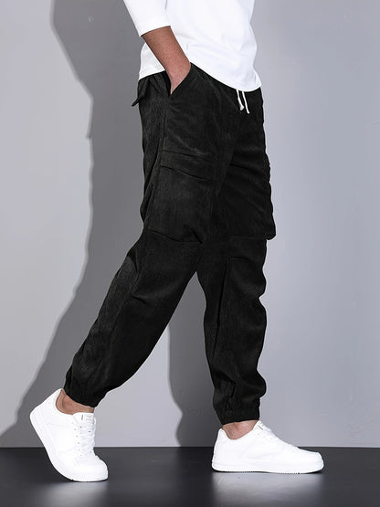 LUXSSE | PANTALONI CARGO IN CORDUROY