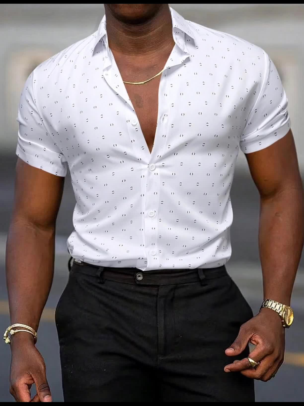 GIULIO | CAMICIA ESTIVA CON STAMPA