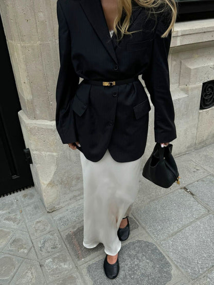 Glaiza | Borsa a Secchiello Gold-Lock Elegante