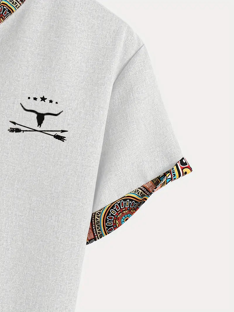 SALVATORE | CAMICIA ELEGANTE A MANICHE CORTE