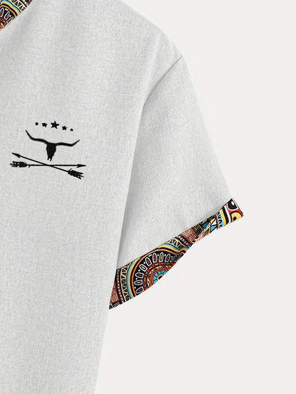 SALVATORE | CAMICIA ELEGANTE A MANICHE CORTE