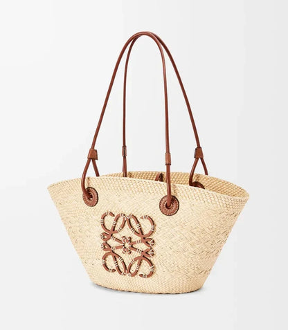 Le Cabas "Riviera" — Panier Tressé en Raphia