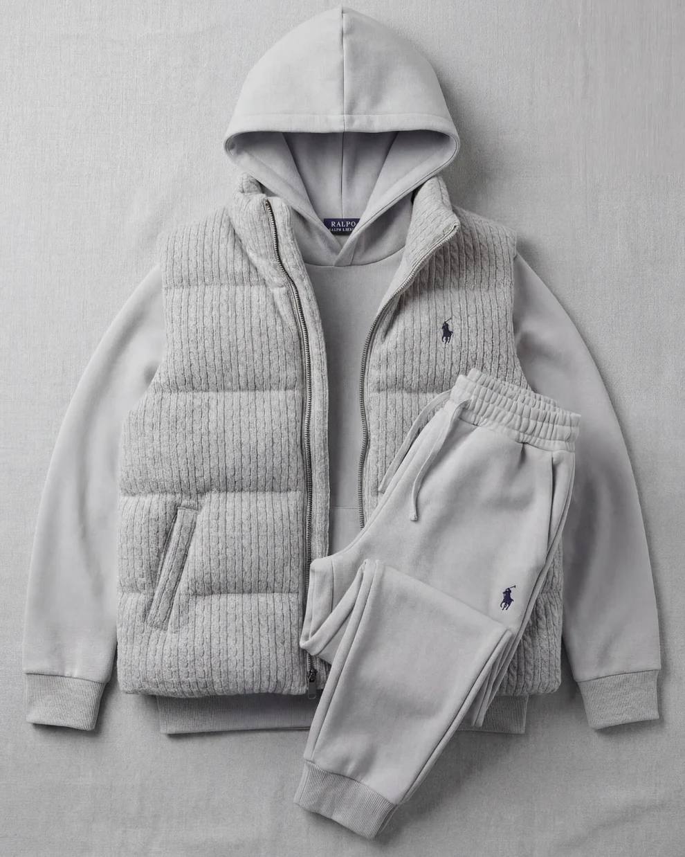 RL™ Set 3 Pezzi – Gilet, Joggers & Maglione