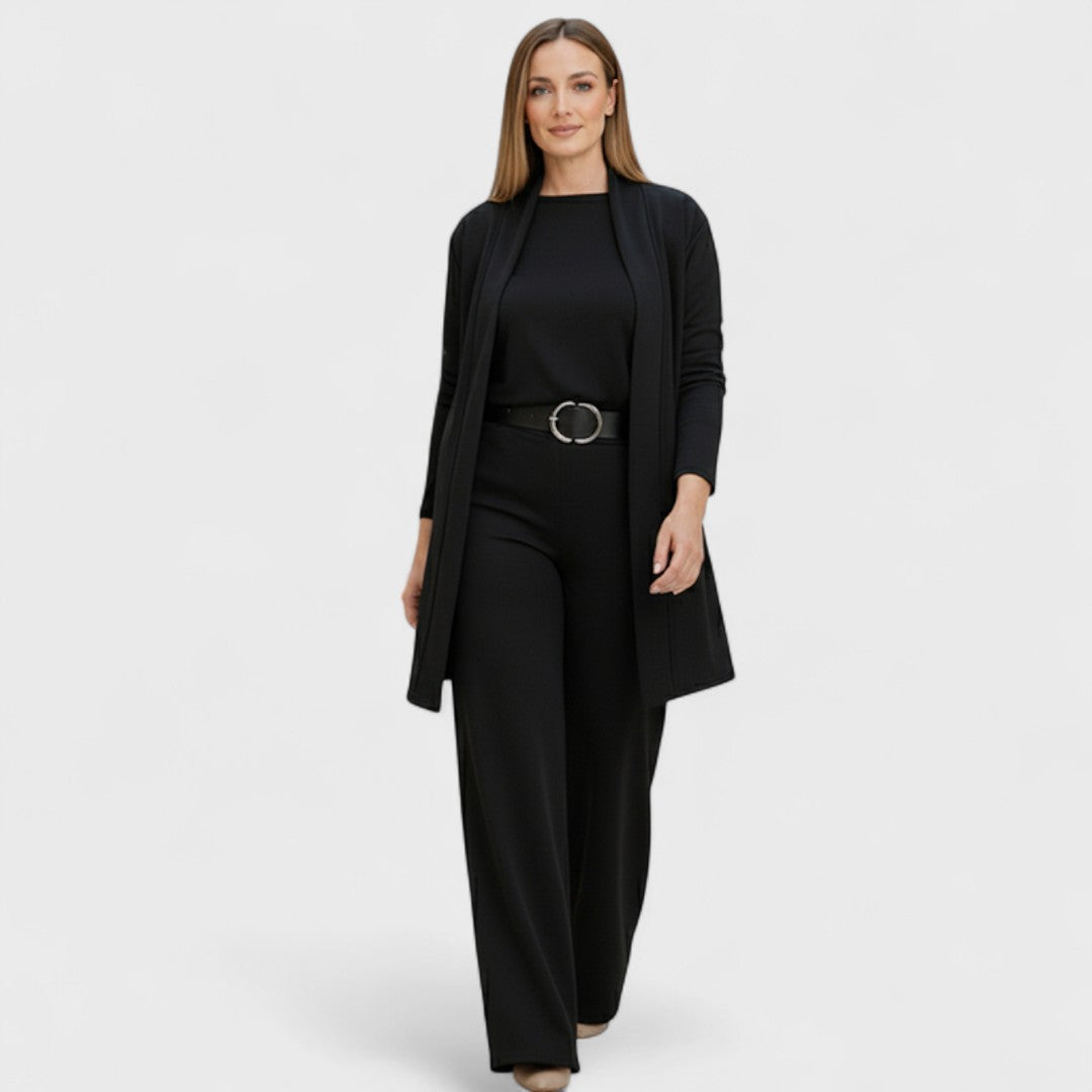 Nora - Lussuoso e Confortevole Completo Tre Pezzi da Donna