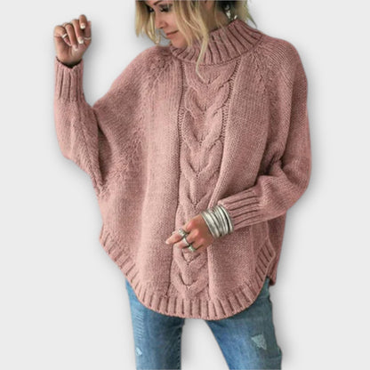 Pull en Tricot Torsadé Élégant