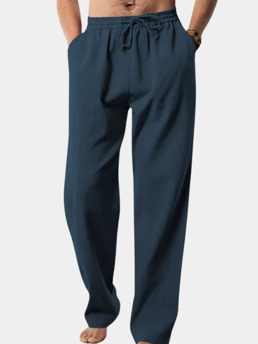 LUXSSE | PANTALONI IN LINO IBIZA