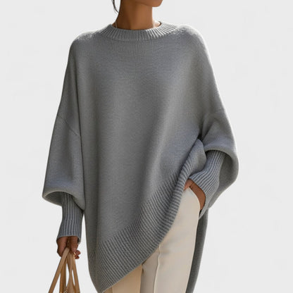 Mandy – Poncho Oversize Eleganza Semplice