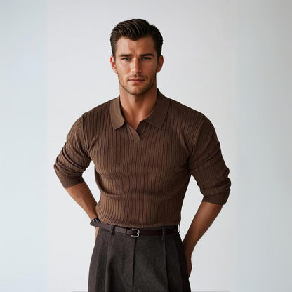 GIOVANNI | MAGLIONE CLASSICO CON COLLETTO