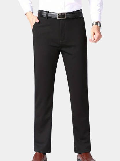 GIORGIO | PANTALONE ESTIVO LARGO DI LUSSO CON BOTTONI