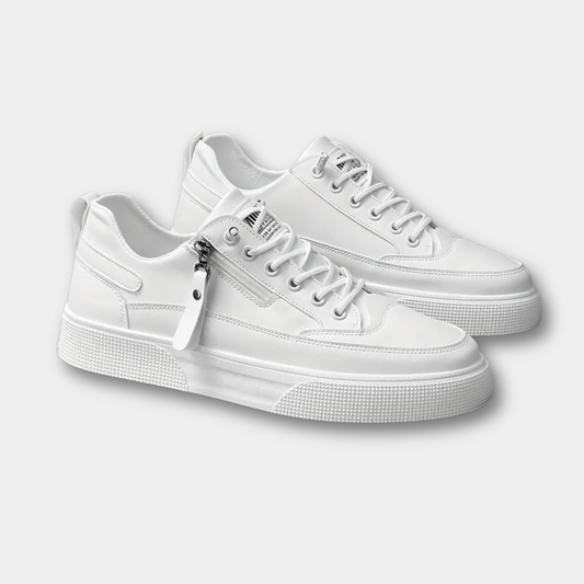 CIRO | SNEAKERS IN PELLE CON DETTAGLIO ZIP