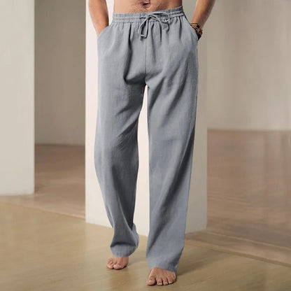 LUXSSE | PANTALONI IN LINO IBIZA