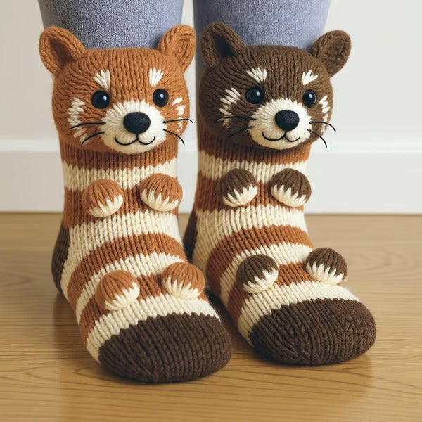 LUXSSE | CHAUSSETTES ANIMAUX MOELLEUSES