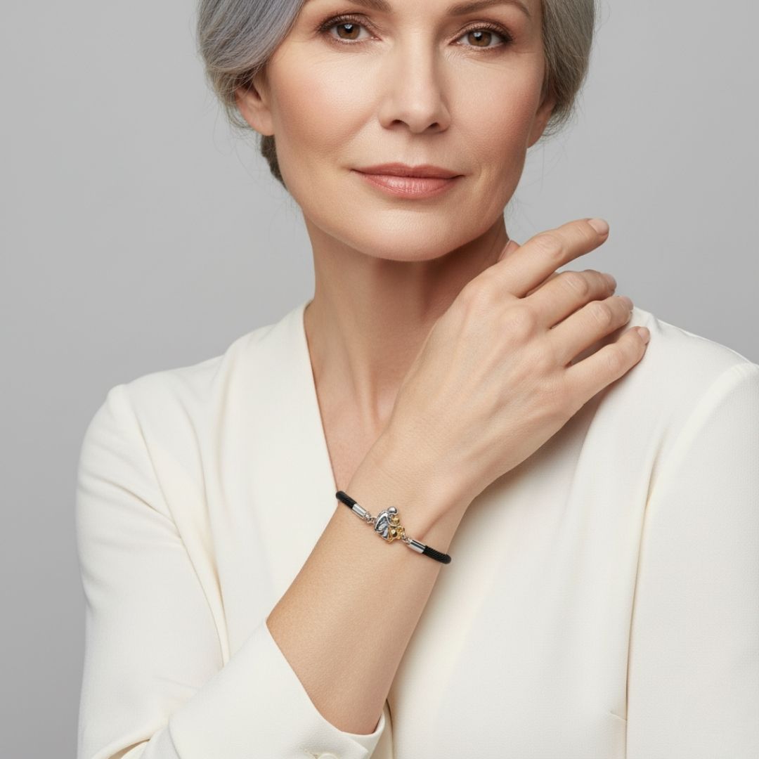 Katy™ - Bracelet Cordon avec Charm Chien